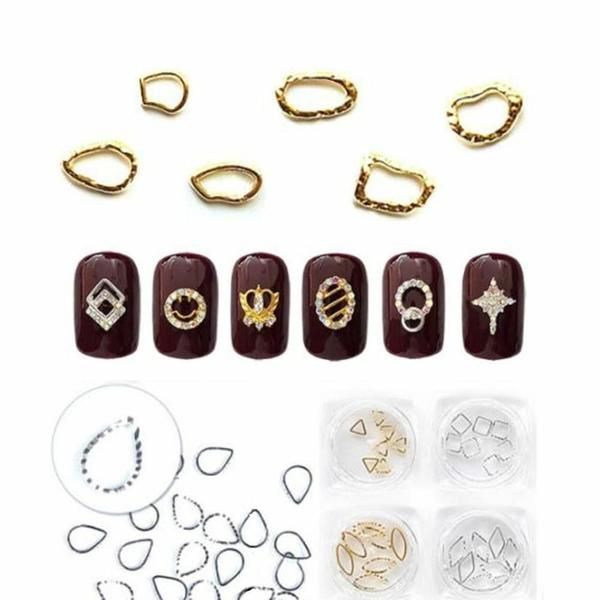 Nail Art Frame Parts Metal Zing Nail Stud 38 Types (W8F91C1)