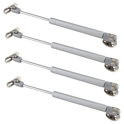 Augiimor 20N/4.4lbs Gas Struts, 12 Inch Length Lift Support Soft Close, Safety Lift Support, Gas Spring, Gas Shocks, Gas Struts Soft Open Lid Hinge for Cabinet Toy Box, Pack of 4