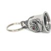 Bravo Bells Rose Diamond Bell - Biker Bell Accessory or Key Chain,