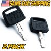(2 Pack) Starter Ignition Switch Key fits Troy-Bilt Garden Tractor Lawn Mower