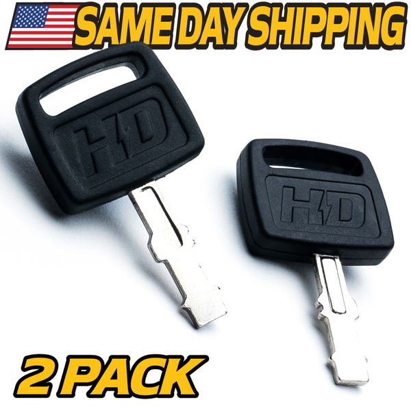 (2 Pack) Starter Ignition Switch Key fits Troy-Bilt Garden Tractor Lawn Mower