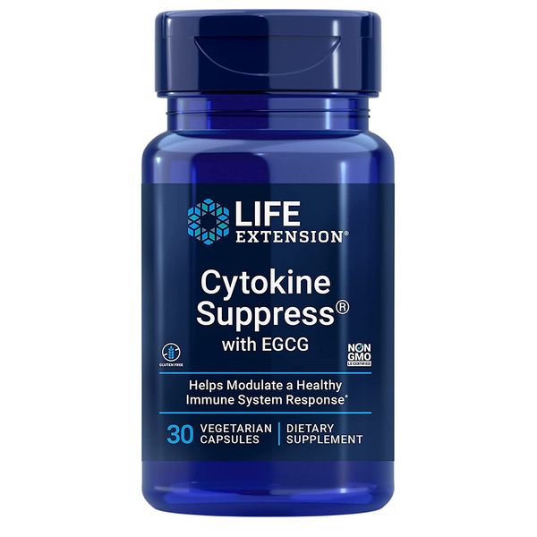 Life Extension Cytokine Green Tea 30 Capsules Overseas, 2ea