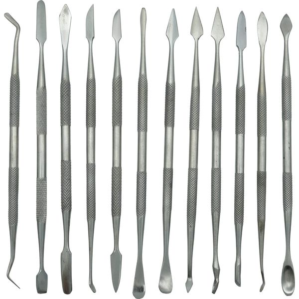 13 Wax Carvers Polymer Clay Sculpting Spatula Tool Set