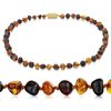 Amberta Natural amber necklace, authentic Baltic amber (35cm)