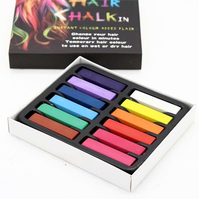  Hair Coloring Kits for Adults Coloring DIY Hair Kit Chalk Color  Instant Non 24 Salon Pastel Temporary Hair Care (colorful, One Size) :  Beauty & Personal Care