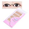 70 Pairs Invisible Double Eyelid Sticker Eyelid Sticker Glue-Free Self Adhesive Double Lasting Eyelid Sticker Makeup Tool Droopy Eyelid Stickers(Half Round Shape)