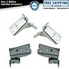 Door Hinge Upper Lower Left & Right Side Set of 4 for Ford Mercury