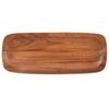 Noritake Kona Wood 15-Inch Rectangular Platter, Natural