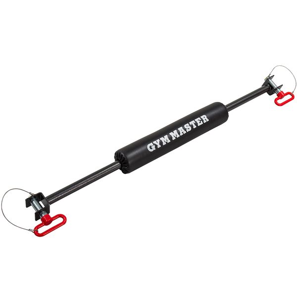 GYM MASTER GM1 Lap Bar Leg Pad Knee Cushion Power Rack Attachment for Lat Pulldown Exercises on 50x50mm Cages