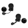 sourcing map Black Shell Car Audio System 300W 102dB Dome Tweeters 2pcs