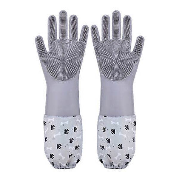 Pet Cleaning Gloves，Pet Hair Remover Dog Cat Comb Grooming Massage Deshedding