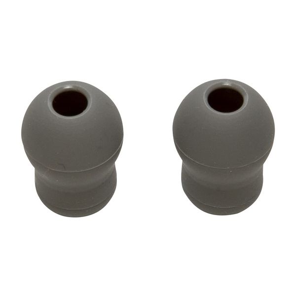 Spirit Soft Eartips (Large) P-218S-L (Gray) 2 Kari Matsukichi Medical Instrument 24-3614-04