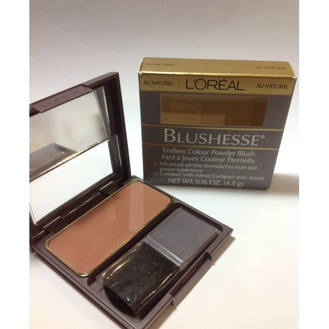 L'Oreal Blushesse Endless Colour Powder Blush .16 Oz - AU NATURAL NEW.