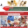 8 PCS Automatic Water Cups Poultry Drinker Waterer Chicken Duck Quail Drinking