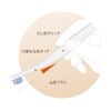 [Made in Japan]COMBI Teteo First Toothbrush 15° angle, from 1 tooth~