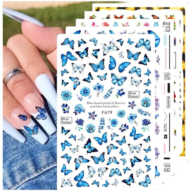 Butterfly Stickers - All 8 Unique Sheets