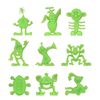 BMC Classic Sci-Fi Alien Jungle - 26pc Plastic Martian Figure Accessory Playset