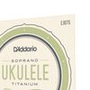 D'Addario EJ87S Titanium Soprano Ukulele Strings