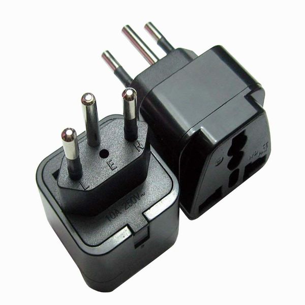 2 Pack Swiss Plug Adapter UK to Swiss Adapter