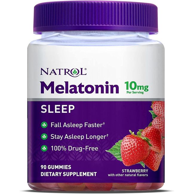 Pure Melatonin Sleep Aid Gummies Helps You Fall Asleep Naturally 90 Gummies