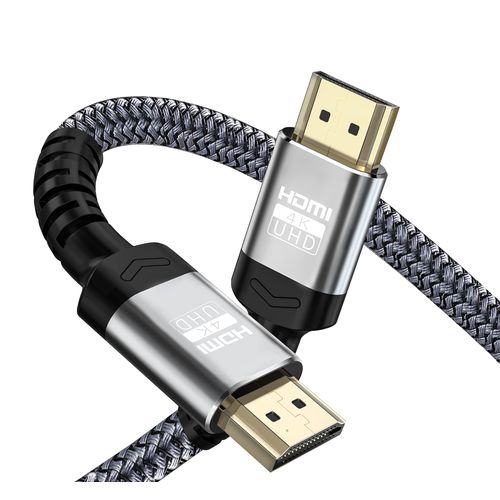 HDMI Cable 1M 4k 60hz 18Gbps High Speed HDMI Cable 2.0 (Standard) & 4K 2K 1080p/2160p HDR 3D HDCP2.2 Ethernet ARC (Audio Return Channel), Compatible with UHD TV, PC, Monitor, etc