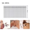 Xiboya textile 100Pcs Mix Body Piercing Needles Sizes12G/14G/16G/18G Piercing Needles Sterile Ear Nose Piercing Needles