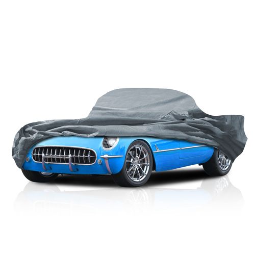 CARDIZ 5 Layer Full Car Cover - Semi Custom Fit for 1958-1962 Chevrolet Corvette C1| All-Weather Protection: Waterproof, Dustproof, Windproof, UV-Resistant | Includes Accessories