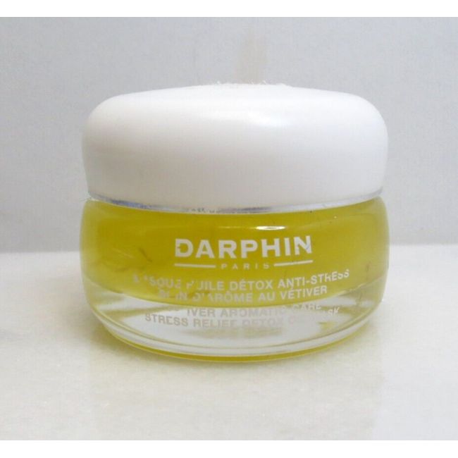 DARPHIN VETIVER AROMATIC CARE STRESS RELIEF DETOX OIL MASK 1.7 OZ NWOB