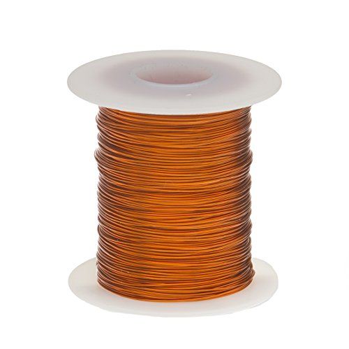 Remington Industries 16H200P.25 16 AWG Magnet Wire, Enameled Copper Wire, 200 Degree, 4 oz, 0.0535" Diameter, 31' Length, Natural