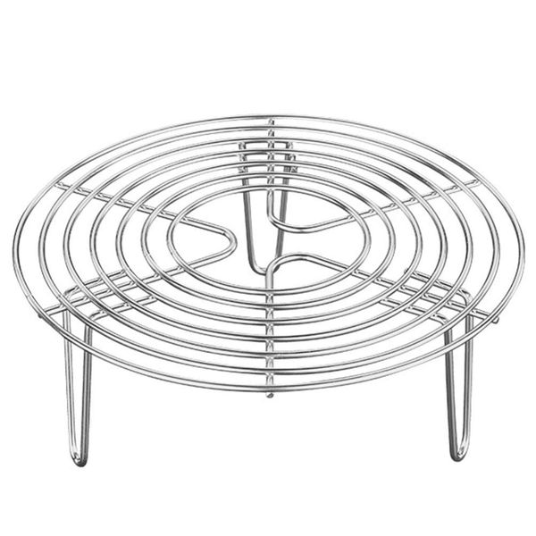 Tsumuku Steamer Plate, Steaming Plate, Stainless Steel, Multi-functional, Rice Cooker Rack, Heat Resistant Insulation Rack, Convenient for Cooking, Kitchen Utensils, Stand, Steamer, 7.9 x 7.9 x 2.8