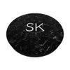 SK - Monogram 2 Letters Double Initial Alphabets Monogrammed PopSockets Grip and Stand for Phones and Tablets