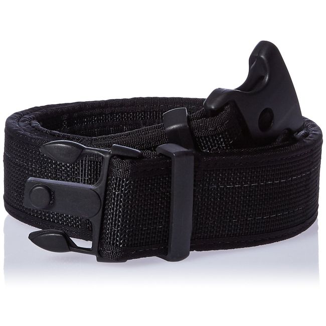 Uncle Mike's Law Enforcement Kodra Nylon Web Ultra Duty Belt with Hook and Loop Lining