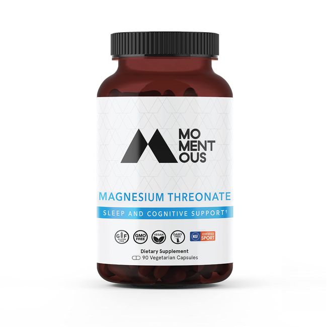 Momentous Huberman Stack, Magnesium Threonate, 30 Servings