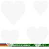 PLEXIGLAS® Zuschnitt 3-50cm - Herz Farblos transparent, Größe:10cm, Pack mit:1 Stück