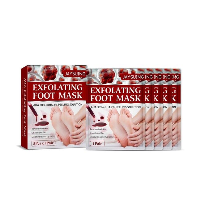 Foot Peeling Mask Exfoliating Feet Peel Mask Remove Dead Skin Calluses US