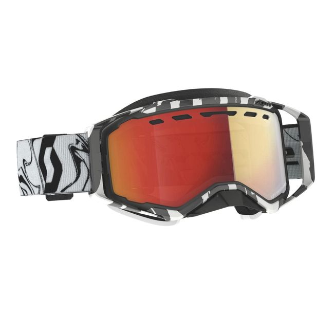 Scott Prospect Snow Cross Light Sensitive schwarz/weiße Brille (Black/White,One Size)