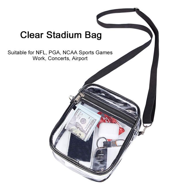 This clear crossbody bag is stadium and concert approved - TODAY