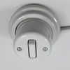 Surface-Mounted Porcelain Frame 1 Gang QR1 White