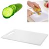 Professional Kitchen Chopping Board Plastic White Medium 23cm x 37cm