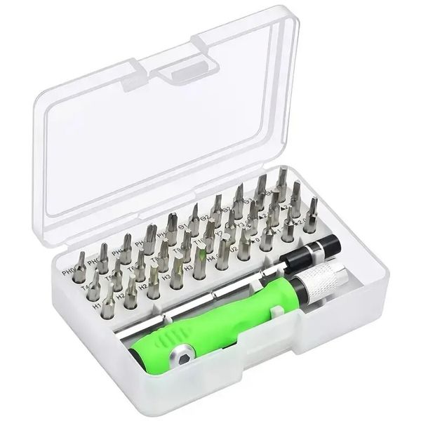 32 in 1 Small Magnetic Screwdriver Set Torx Driver Professional Repair Tool Kit
