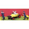 Langley Models Circus Clowns + Comedy car set OO Scale UNPAINTED Model Kit CIR6