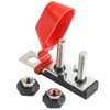 GLOSO Terminal Fuse Block, Double Studs (1/4"), Mounting Hole (1/2")