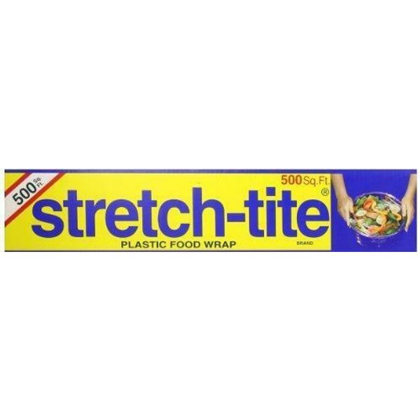 Stretch-Tite Premium Plastic Food Wrap, 500 Sq. Ft., 516.12-Ft. x 11.5/8-Inch