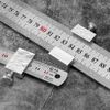 Ruler Stops Fence 20mm Ruler Block with Clear Scale Professional Setting Accurate Reading, Long Term Stability