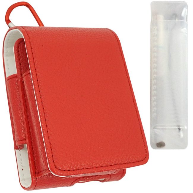 glo Case Leather, High Class, Portable Ashtray Included