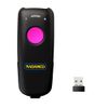 NADAMOO Wireless Barcode Scanner Compatible with Bluetooth Function, 2.4G Wireless & Wired 3-in-1 Bar Code Scanner Portable USB CCD Reader, Work with Tablet iPhone iPad Android Windows Mac OS-Purple