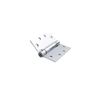 3-Pack Spring Hinges CPS4545-US26 4.5 x 4.5 Bright Chrome Steel Square Corner