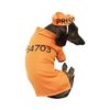 Midlee Orange Prisoner Halloween Dog Costume (X-Large)
