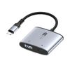 Lightning Mini Dock Converter Adapter, Data Transmission (USB 2.0), Power Supply, Silver