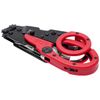 SOG ParaShears Lightweight Backcountry Stainless Steel Multi Tool, 11 Tool Compound Leverage Technology, Red